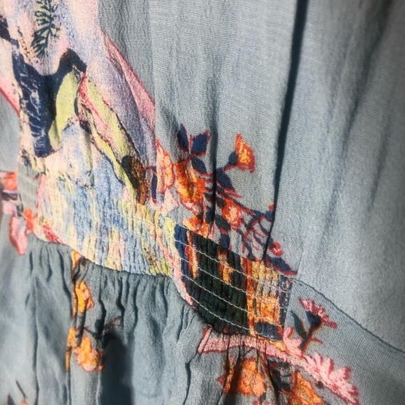 Maeve Anthropologie Rosalia Wrap Dress size  4 - Picture 3 of 9